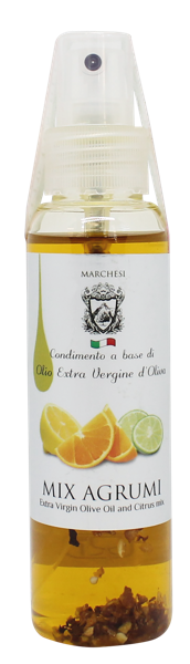 Масло оливковое спрей Марчези из Лацио цитрусовый микс Марчези п/б, 100 мл