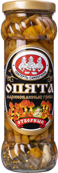 Опята маринованные Скатерть Самобранка отборные Самобранка ПК с/б, 330 г