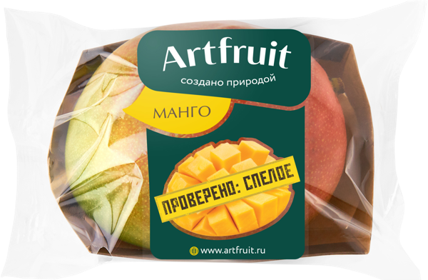 Плод Артфрут манго спелый  к/у, 1 шт