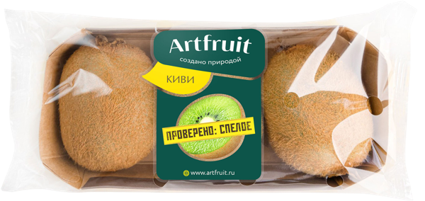 Плод Артфрут киви зеленое  к/у, 3 шт