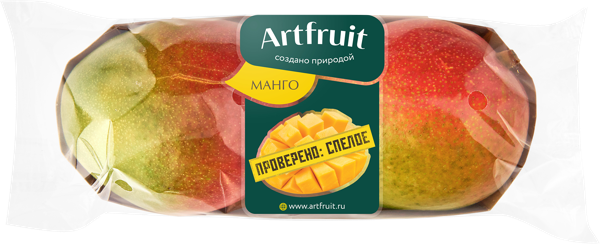 Плод спелый Манго АртФрут лоток, 2 шт