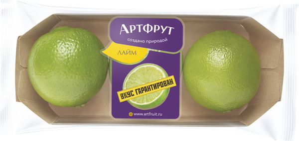 Фрукт Арт фрут лайм  лоток, 3 шт