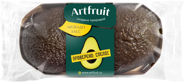 Плод спелый Артфрут авокадо хасс  лоток, 2 шт