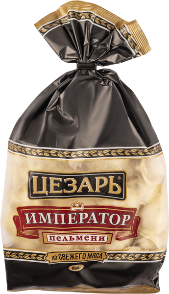 Пельмени замороженные Цезарь Император говядина свинина Морозко ООО м/у, 800 г