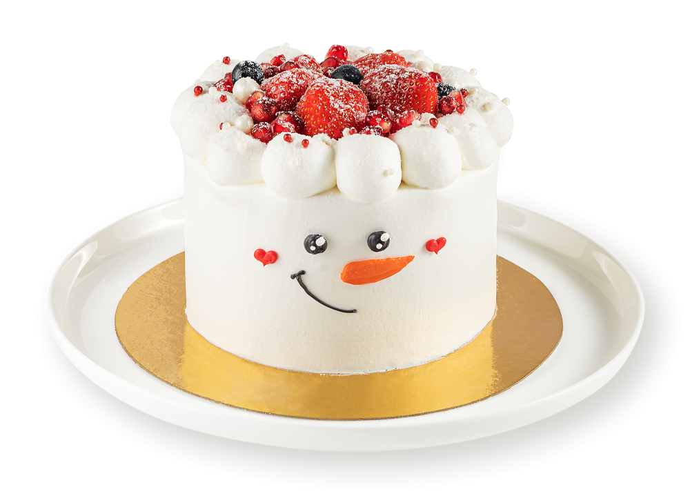 Торт Зимний с апельсином и шоколадом бисквитный 