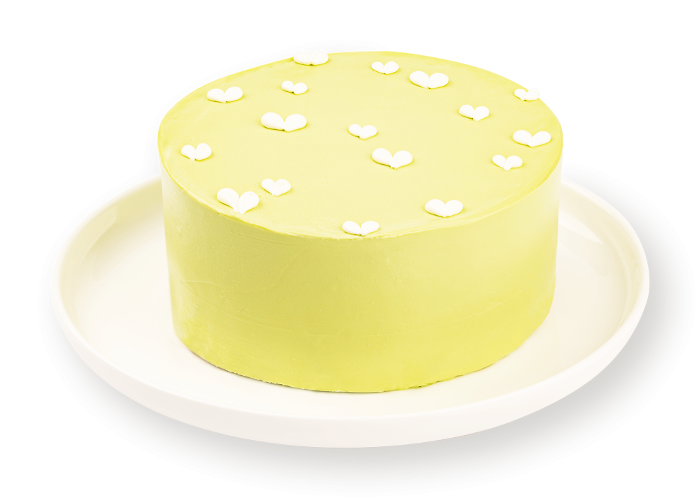 Торт бенто Любимый с сырным кремом и малиной
