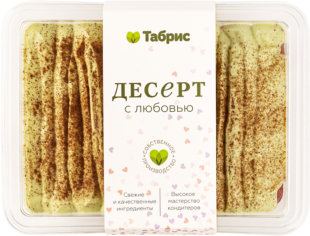 Торт Тирамису с малиной бисквитный
